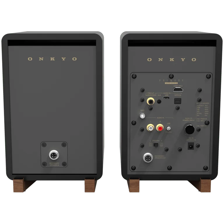 Onkyo Creator Series GX-30ARC Powered Speakers, Black, pair