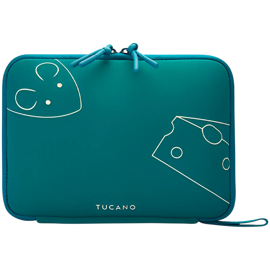 TUCANO TOPO Small Organizer, Petrol Blue