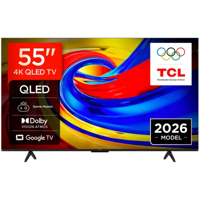 TCL 55P7L 55'' 4K HDR Wide Color Gamut Built-in 2.4/5GHz Wi-Fi, MIMO DVB-C Pan EU