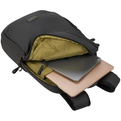 TUCANO LASER Backpack for Laptop 15.6 / MacBook Pro 16, water-resistant recycled fabric, Black