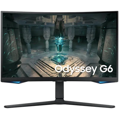 SAMSUNG Monitor 27 cali LS27BG650EUXEN VA 2560x1440 16:9 2xHDMI/1xDP/LAN(RJ45)/2xUSB3.0 1ms(GTG) WiFi/BT speakers curved HAS+PIV 240Hz SMART Gaming