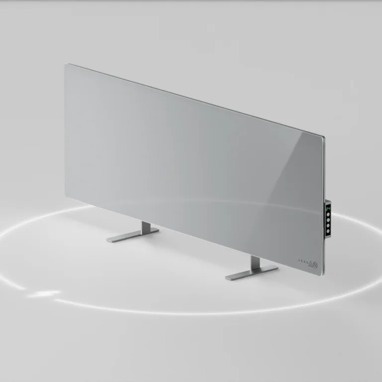 Отоплителен уред AENO – AGH0005S, 700W, закалено стъкло, инфрачервено+конвекция, сив