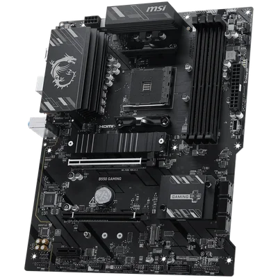 Дънна платка MSI – B550 GAMING, ATX, Socket AM4, DDR4, 2x PCIe x16, 2x M.2