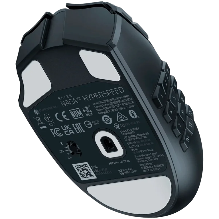 RAZER Naga V2 HyperSpeed Gaming Mouse