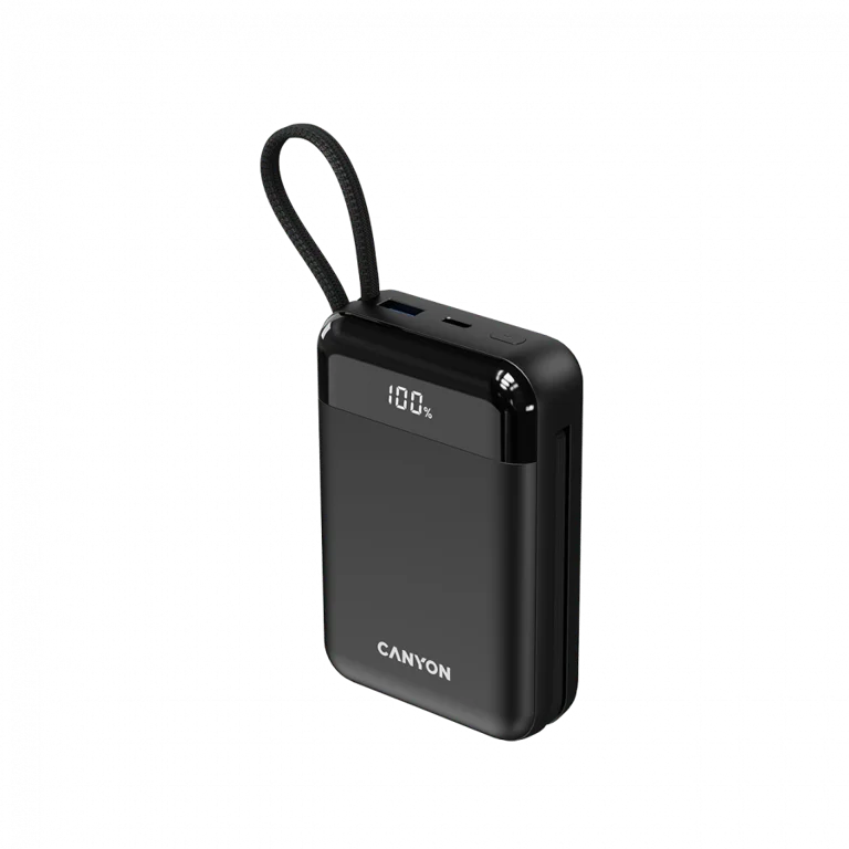 Външна батерия CANYON OnPower 204 20000mAh Черен
