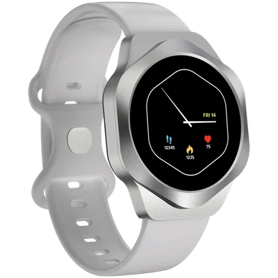 CANYON Smart Watch Hexagon 88 BT-CALL Silver