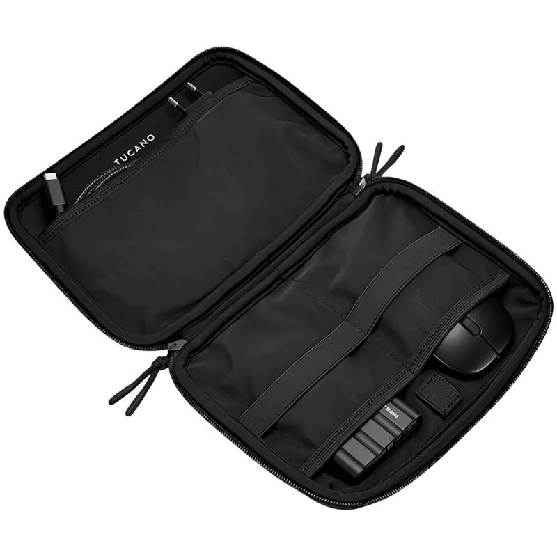 TUCANO TOPO Small Organizer, Black