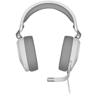 Гейминг слушалки CORSAIR HS65 Surround Бял