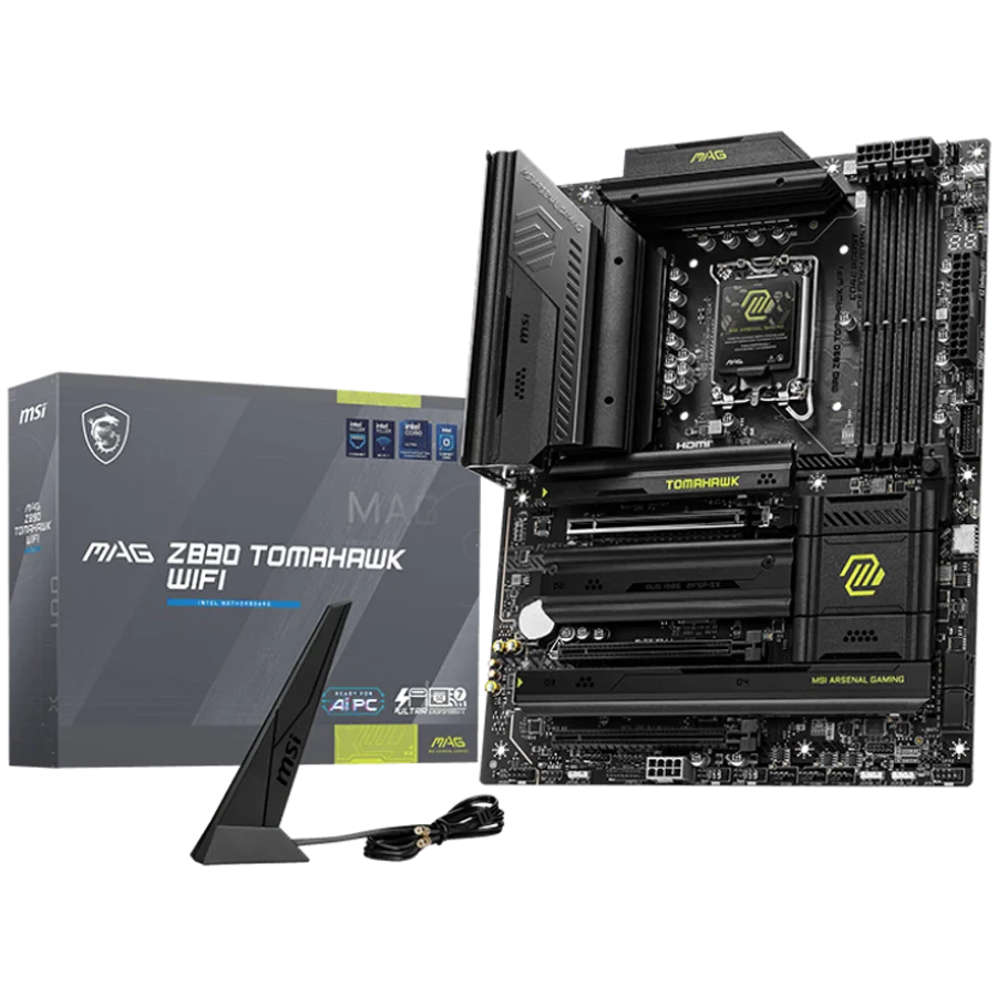 Дънна платка MSI MAG Z890 TOMAHAWK WIFI, Intel Z890, LGA 1851, DDR5, ATX