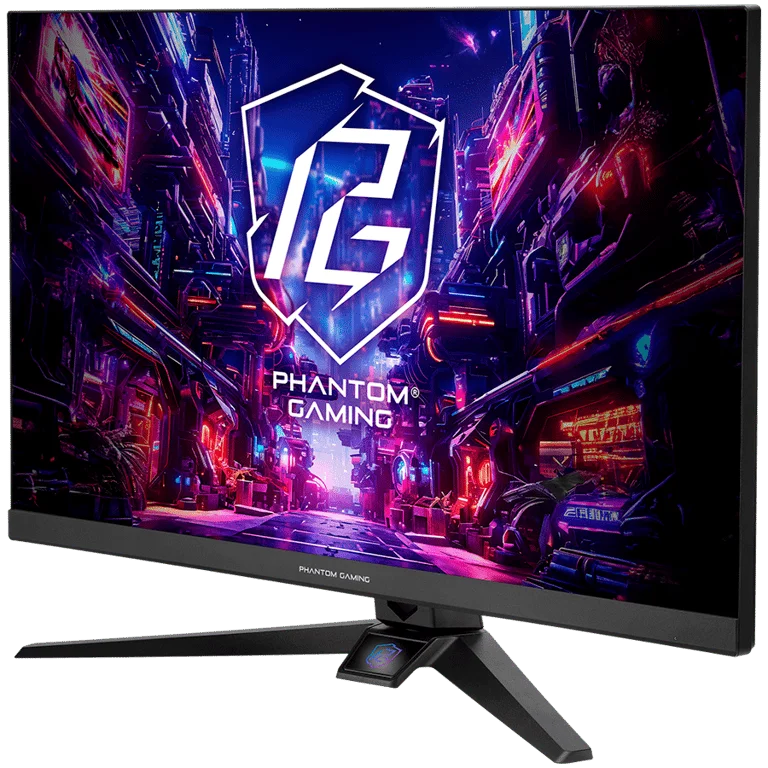 Монитор ASRock 27" IPS FHD (1920x1080), 180 Hz, 1 ms, sRGB 123%, HDR 400, говорители, черен