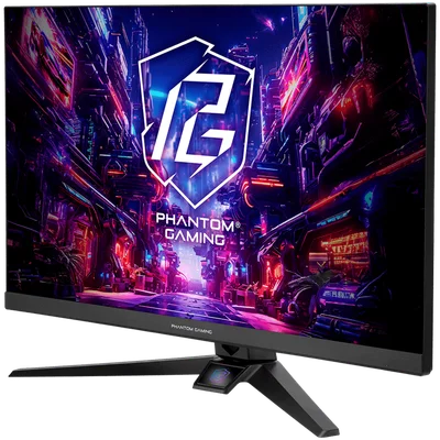 Монитор ASRock 27" IPS FHD (1920x1080), 180 Hz, 1 ms, sRGB 123%, HDR 400, говорители, черен