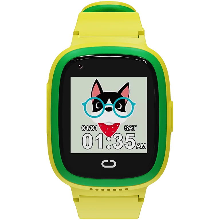 CANYON kids watch Sunny KW-48 Video 4G GPS Games&Music Green