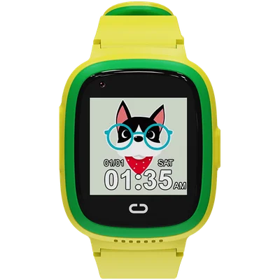 CANYON kids watch Sunny KW-48 Video 4G GPS Games&Music Green