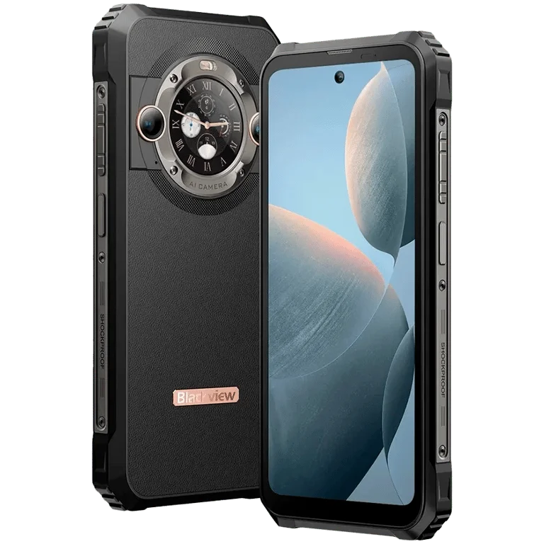 Blackview BL9000 12GB/512GB, 6.78-inch 2.4K FHD+ 1080x2460 120Hz, Octa-core, 50MP Front/13MP+50MP Back Camera, Battery 8800mAh, Type-C, Android 13, Dual SIM, SD card slot, Black
