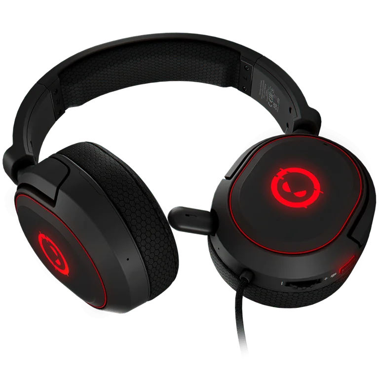 LORGAR Kaya 460, USB Gaming headset with microphone, CM108B, RGB backlight, Plug&Play, USB-A connection cable 2m, fabric ear pads, size: 192*184.7*88mm, 0.329kg, black