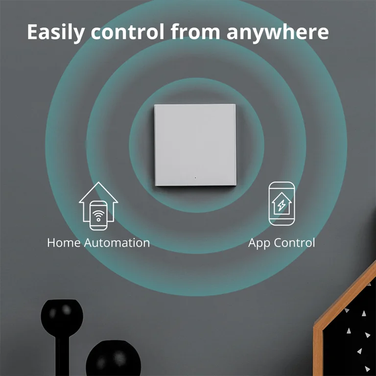 Смарт стенен ключ AQARA – WS-EUK01, ZigBee, 1 бутон, бял
