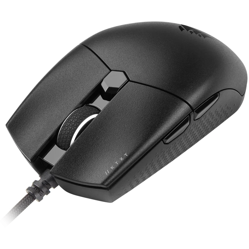 CORSAIR KATAR PRO XT, Wired, Black, Backlit RGB LED, 18000 DPI, Optical