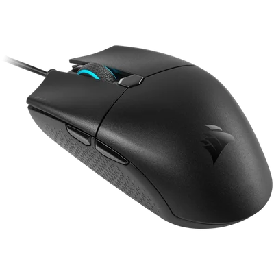 CORSAIR KATAR PRO, Wired, Black, Backlit RGB LED, 12400 DPI, Optical