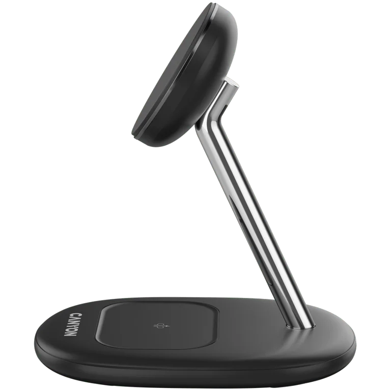 CANYON wireless charger WCS-205 15W Qi2 2in1 Black