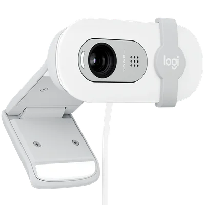 LOGITECH Brio 100 Full HD Webcam - OFF-WHITE - USB