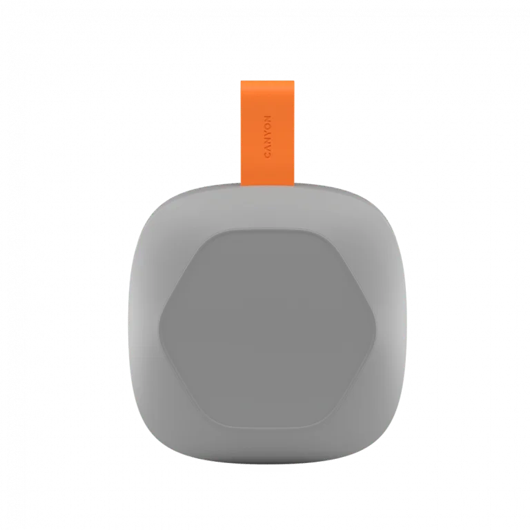 Bluetooth тонколона CANYON – Hexagon 10, 8W, TWS, IPX5, сива/оранжева