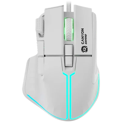 CANYON mouse Fortnax GM-636 RGB 9buttons Wired White