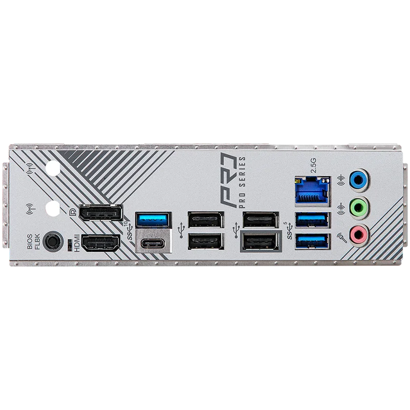 ASROCK MB Desktop B650M PRO RS, AM5, 4x DDR5, 1x PCIe 4.0 x16, 1x PCIe 3.0 x16, 1x Blazing M.2(PCIe Gen5x4), 1x Hyper M.2, 4x SATA3, RAID 0, 1, 10, 7.1 CH HD Audio, 1x HDMI, 1x DP, 2.5G LAN, 6x USB 3.2, 8x USB 2.0, 2x USB-C, mATX