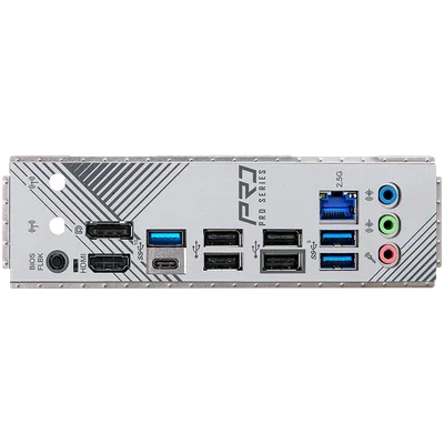 ASROCK MB Desktop B650M PRO RS, AM5, 4x DDR5, 1x PCIe 4.0 x16, 1x PCIe 3.0 x16, 1x Blazing M.2(PCIe Gen5x4), 1x Hyper M.2, 4x SATA3, RAID 0, 1, 10, 7.1 CH HD Audio, 1x HDMI, 1x DP, 2.5G LAN, 6x USB 3.2, 8x USB 2.0, 2x USB-C, mATX