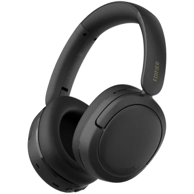 Edifier W800BT SE Wireless Over-Ear Headphones, 40mm Dynamic Titanium-Coated Drivers, BT V5.4, Multipoint Connection, AI Call Noise Reduction, Up To 45H Battery, USB-C, Black