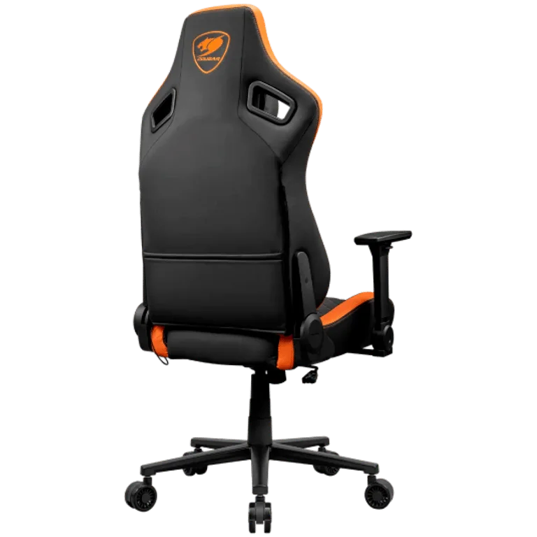 Гейминг стол COUGAR GAMING DEFENSOR F, черно/оранжево