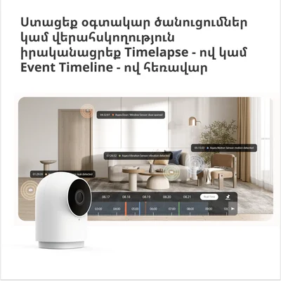 Камера за видеонаблюдение Aqara Camera Hub G2H Pro CH-C01