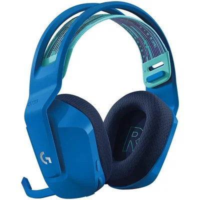 Гейминг слушалки Logitech G733 LIGHTSPEED безжични, RGB, син