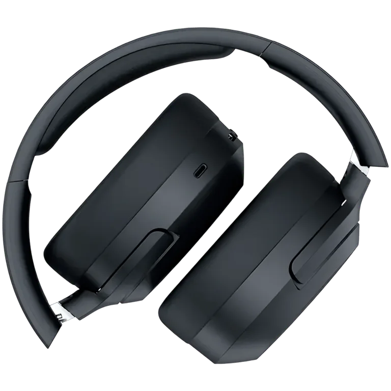 Слушалки Edifier W820NB Plus Bluetooth, 40mm драйвери, ANC, Hi-Res Audio, до 88ч, USB-C, Тъмно сиви