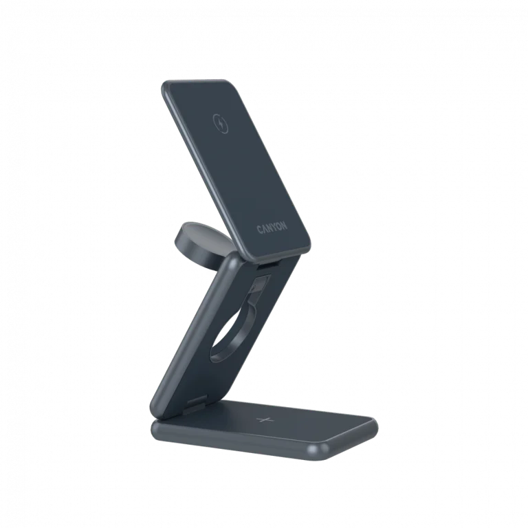 CANYON Foldable wireless charger OnCharge 309 15W 3in1 Metal
