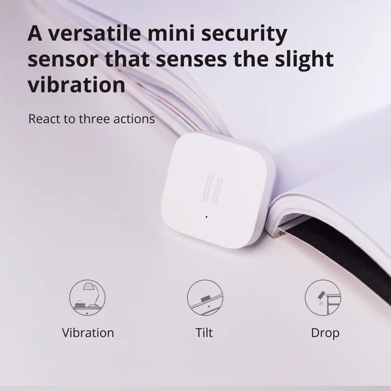 Сензор за вибрации Aqara DJT11LM Бял Zigbee