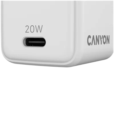 CANYON charger CU20C GaN 20W 1xPD EU White