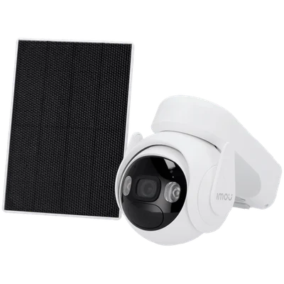 Imou Cell PT Solar KIT, Smart full color night vision PT 360 camera 3MP, 1/2.8 progressive CMOS, H.265, 15fps, 3.6mm lens, FOV 88, IR up to 20m, 8x digital zoom, micro SD up to 256GB, Built-in Mic and Speaker, spotlight, PIR detection, FSP12