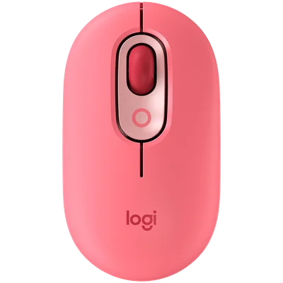 LOGITECH POP Mouse with emoji - ROSE - BT  - EMEA28i-935 - FY25,TERRA