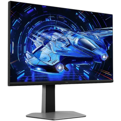 TCL 27G64 QD-Mini LED Monitor, QHD, 180Hz Refresh Rate, Precise Dimming Series, HDR 600nits, 97%DCI-P3 Ultra High Color Gamut, FreeSync & G-SYNC Compatible, Rheinland Low Blue Light Certification