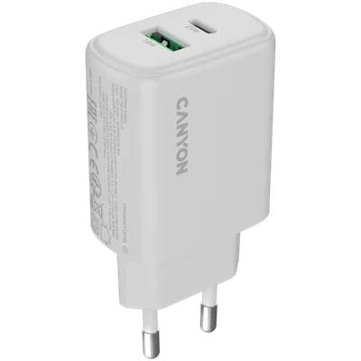 CANYON charger OnCharge 250 25W 1xPD 1xQC EU White