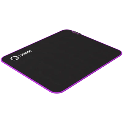 Lorgar Main 313, Gaming mouse pad, High-speed surface, Purple anti-slip rubber base, size: 360mm x 300mm x 3mm, weight 0.195kg