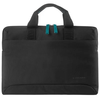 TUCANO SMILZA Bag for MacBook Air 13 (before 2018) / MacBook Pro 13 (2016-2020) / MacBook Air 13 (2018-2020) / MacBook Air 15 (2023) / Laptop 14, Black