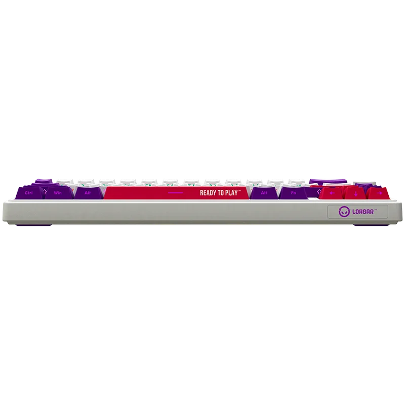 LORGAR KBP70MW, Wireless 65% Mechanical Gaming Keyboard Pro, White, EN layout