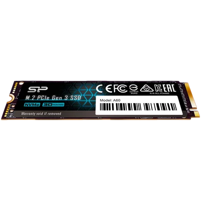 Silicon Power Ace - A60 2TB SSD PCIe Gen 3x4 PCIe Gen3 x 4 & NVMe 1.3, SLC Cache, HMB - Max 2200/1600 MB/s