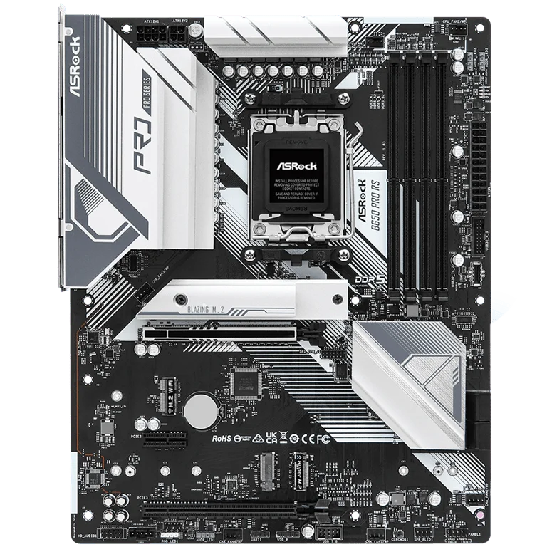 Дънна платка ASROCK B650 PRO RS ATX Socket AM5 DDR5
