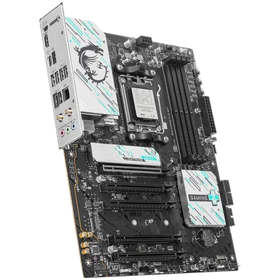 MSI B840 GAMING PLUS WIFI, ATX, Socket AM5, 4x DDR5 Dual Channel DDR5 up to 8000(OC)MHz, 5x PCIe x16 slot, 2x M.2 slot, 4x USB 2.0, 2x USB 5Gbps, 1x USB 10Gbps, 1x USB 10Gbps Type-C, HDMI, 7.1 HD Audio, 2.5G LAN, WiFi, BT, 3Y
