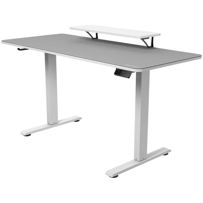 COUGAR E-STAR 140 Electrical Gaming Desk, White