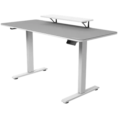 COUGAR E-STAR 140 Electrical Gaming Desk, White
