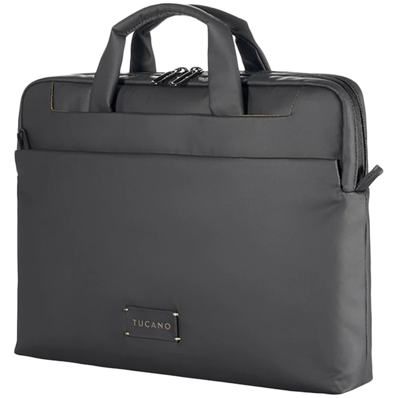 TUCANO WORK OUT 5 Slim Bag for MacBook Pro 14 / MacBook Air 13 / MacBook Pro 13 / Laptop 13, Black