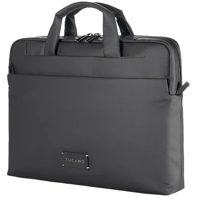 TUCANO WORK OUT 5 Slim Bag for MacBook Pro 14 / MacBook Air 13 / MacBook Pro 13 / Laptop 13, Black